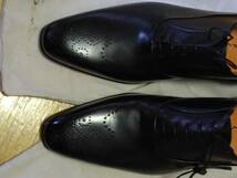 Santoni サントーニ ウイングチップ　黒　サイズ75_画像3