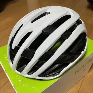 ★KASK カスク VALEGRO ヘルメット Lサイズ 59-62cm ホワイト WG11ロードバイク 