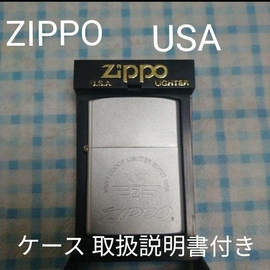 ZIPPO ZIPPOケース 取扱説明書付き レトロ USA コレクション 