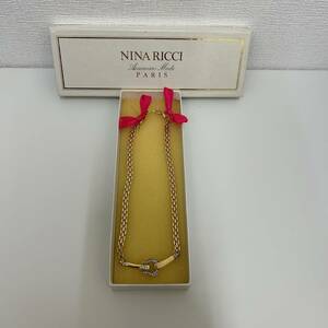 ★☆Nina Ricci ニナリッチ キラキラ　ラインストーン付き ネックレス #2214☆★