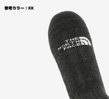 ★新品★THE NORTH FACE★ソックス 靴下 男女兼用 トレッキング ミッドウェイト クルー NN82325 CD M(25-27cm) 登山 トレッキング_画像2