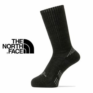 ★新品★THE NORTH FACE★ソックス 靴下 男女兼用 トレッキング ミッドウェイト クルー NN82325 KK L（27-29cm） トレッキング 登山