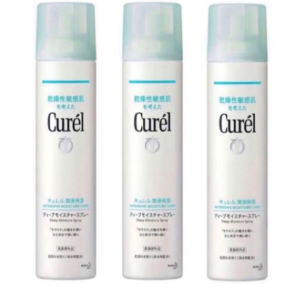 化粧水　Curel(キュレル) ディープモイスチャースプレー 250g×3個