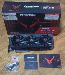 Power Color AMD Radeon RX6700XT搭載 グラフィックボード GDDR6 12GB