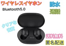 新品　ワイヤレスイヤホン　Bluetooth5.0 両耳　通話　防水_画像1