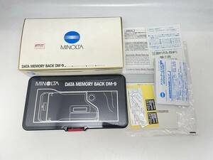 30172■MINOLTA DATA MEMORY BACK DM-9