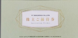 VTホールディングス株主優待券◆2024/12末まで　◆新車/中古車/車検/Jネットレンタカー/キーパーラボ/割引券