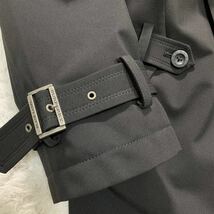 【未使用級・L】BURBERRY BLACK LABEL トレンチコート ノバチェック日本製 バーバリーブラックレーベル アウター ジャケット メンズ 秋冬_画像9