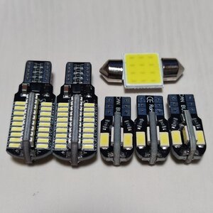 ZC33S スイフト スポーツ 超爆光! T10 LED ルームランプ バックランプ ナンバー灯 6個セット ホワイト スズキ /72/8/t31