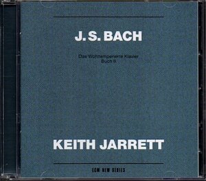 キース・ジャレット/Keith Jarrett「J.S.Bach : Das Wohltemperierte Klavier, Buch II」2CD/バッハ：平均律クラヴィーア曲集 第2巻