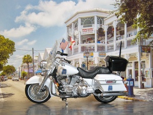 Maisto マイスト 1/18 ハーレー RoadKing Alabama State Trooper ロードキング ハイウェイパトロール アメリカンパトロール ポリス 警察 