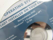 【YRM0150】★DELL純正リカバリ用メディア Windows 7 Professional SP1 32bit★未開封品_画像2