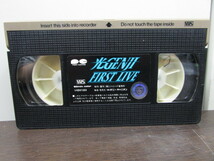 【YZZ0383】★（株）ポニーキャニオン 光GENJI FIRST LIVE パラ銀アニメ全編完成！　VHS 現状渡し★JUNK_画像6