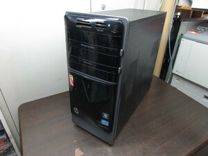 【YDT0908】★HP Pavillion p7-1020jp Intel Corei5 2400S 2.5GHz/2GB/HD欠品/DVD-MULTI/OS無し/BIOS確認済み 本体のみ★中古