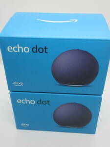 Echo Dot 第5世代 スマートスピーカー Alexa、センサー搭載 ディープシーブルー ２個セット 新品未開封 送料無料 