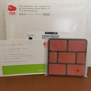 【非売品】クラブニンテンドー会員限定品ブロックコースター