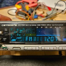 送料無料 carrozzeria カロッツェリア KEH-P600 PIONEER パイオニア 電源確認OK リモコン付き カセットテープ オーディオ DSP 中古現状品_画像3