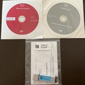  unopened goods DELL Resource Media OptiPlex 7050 recovery media DVD-ROM USB recovery attaching .