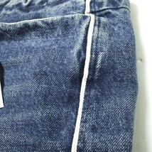 TANAKA タナカ 23SS 日本製 THE SELVEDGE JEAN TROUSERS ザ セルビッチジーンズトラウザーズ ST-128 33 VINTAGE BLUE デニムパンツ g14911_画像8