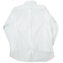 INDIVIDUALIZED SHIRTS インディビジュアライズドシャツ アメリカ製 ピンオックス レギュラーカラーシャツ 16-33 ホワイト PIN OX g14636_画像2