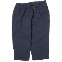 GRAMICCI グラミチ 3/4 LENGTH PANTS 七分丈クライミングクロップドパンツ 0719-56J L NAVY イージー ボトムス g14656_画像1