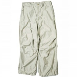 Graphpaper グラフペーパー 21AW LIGHT MOLESKIN OVERSIZED PANTS ライトモールスキンオーバーサイズパンツ GM213-40087 1 ベージュ g14849