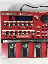 【売り切り】【中古品】【通電のみ確認済み】BOSS ボス GT-6B ベース用 マルチエフェクター プロセッサー_画像3