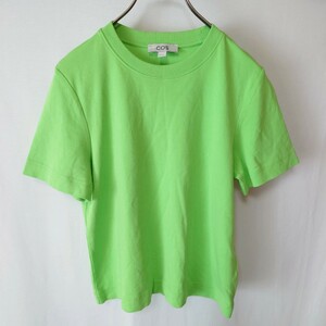 美品 COS コス Tシャツ 半袖 XSサイズ メンズ ライトグリーン 薄緑色 古着