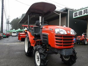 クボタ　Tractor　KB18　18Ps　ディーゼル　4WD　倍速ターン　キャノピーincluded　動作確認済み　広島Prefecture内,近郊のみ配送無料