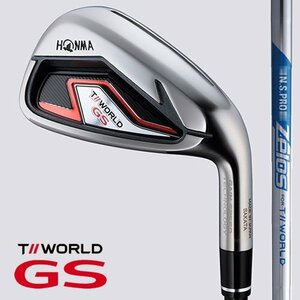 @【未使用品】 訳あり ホンマ ツアーワールド GS #6-#10 5本 純正スチール N.S.PRO Zelos FOR T//WORLD (S) 日本仕様