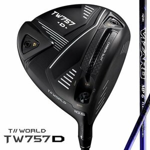 新品 ホンマ ツアーワールド TW757 Type-D 9° 純正カーボン VIZARD MP 6 (S) 日本仕様 TW757D MP6