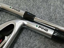 良品♪ ピン PING G410 グリーンドット #6-PW 5本セット N.S.PRO MODUS3 TOUR120 (S) 日本仕様_画像2