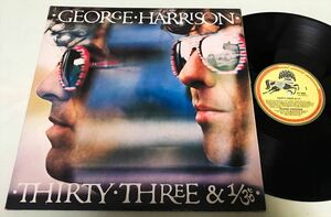 ◆ニュージーランドORG 極美盤！◆ GEORGE HARRISON / THIRTY THREE & 1/3 ◆レアLP