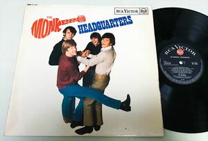 ◆UK ORG MONO◆ THE MONKEES / HEADQUARTERS ◆初回マト1K/1K　コーティングジャケット