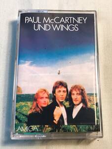 ◆東ドイツORG カセットテープ◆ PAUL McCARTNEY AND WINGS / UND WINGS ◆レアAMIGA独自リリース作！