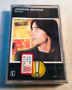 ◆EU ORG カセットテープ◆ JACKSON BROWNE / HOLD OUT ◆未開封品！