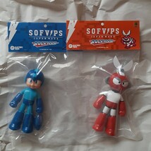 2体セット 未開封 SOFVIPS ロックマン カットマン ソフビ フィギュア ELECTRIC TOYS エレクトリックトイズ CAPCOM ファミコン_画像1