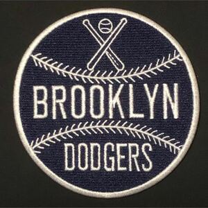 MLB ブルックリン・ドジャース　ラウンド　ワッペン