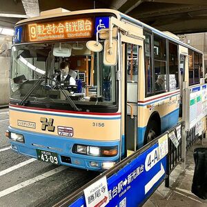鉄道写真 ～ 阪急バス 9 東ときわ台・新光風台（89mm×89mm）