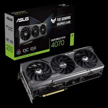 ASUS　TUF-RTX4070-O12G-GAMING　GPU　美品　国内正規品　PCゲーム　ほぼ未使用_画像1