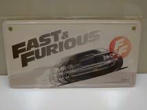 ＨＷ　ホットウィール　ワイルドスピード　インテリアプレート　非売品　ＦＡＳＴ＆ＦＵＲＩＯＵＳ !!　ナンバープレート　ヤマダ_画像1