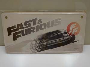 ＨＷ　ホットウィール　ワイルドスピード　インテリアプレート　非売品　ＦＡＳＴ＆ＦＵＲＩＯＵＳ !!　ナンバープレート　ヤマダ