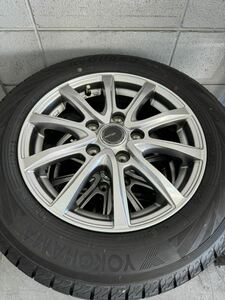 185/65R15 YOKOHAMA IG70 スタッドレスタイヤ ホイールセット