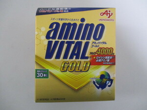 【新品未開封】アミノバイタル BCAA アミノ酸 ゴールド ( 4.7g*30本入 )　☆2023H2YO2-MIX11J-1045-366