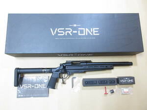 ■新品■東京マルイ VSR-ONE 純正シリンダー封印解除 強化スプリング＆40g重量ピストン仕様 初速調整済み 初速98.5m/s