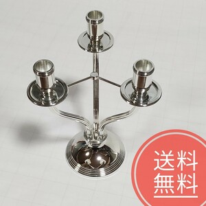 【送料無料】美品！Christofle クリストフル★燭台★高さ25cm