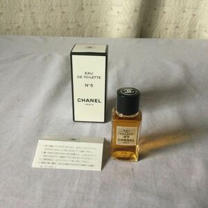 新品 未使用 CHANEL シャネル No 5 香水 オードトワレ フレグランス 19ml 説明書、箱付き 管理番号H936 K803C