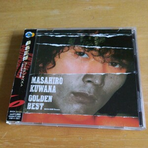  Kuwana Masahiro золотой * лучший RCA / AIR YEARS CD с поясом оби golden best лучший альбом 