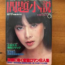 12166　問題小説　1980/6　篠山紀信　原田エミ　片岡舞・グラビア_画像1