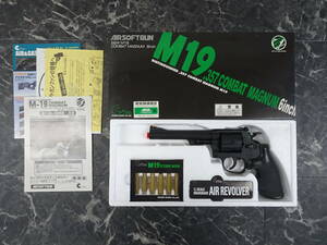 【ミリタリー】Crown S&W M19 コンバットマグナム 6インチ ブラック ジャンク品